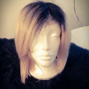 Lace front 100% human hair bob